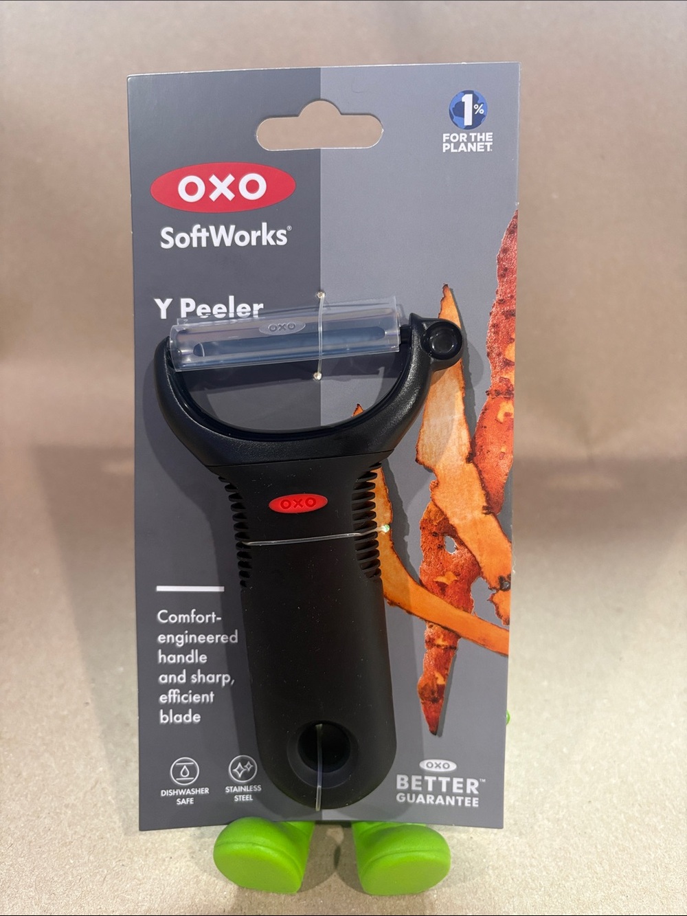 Oxo SoftWorks Black Y Peeler with Red Accent